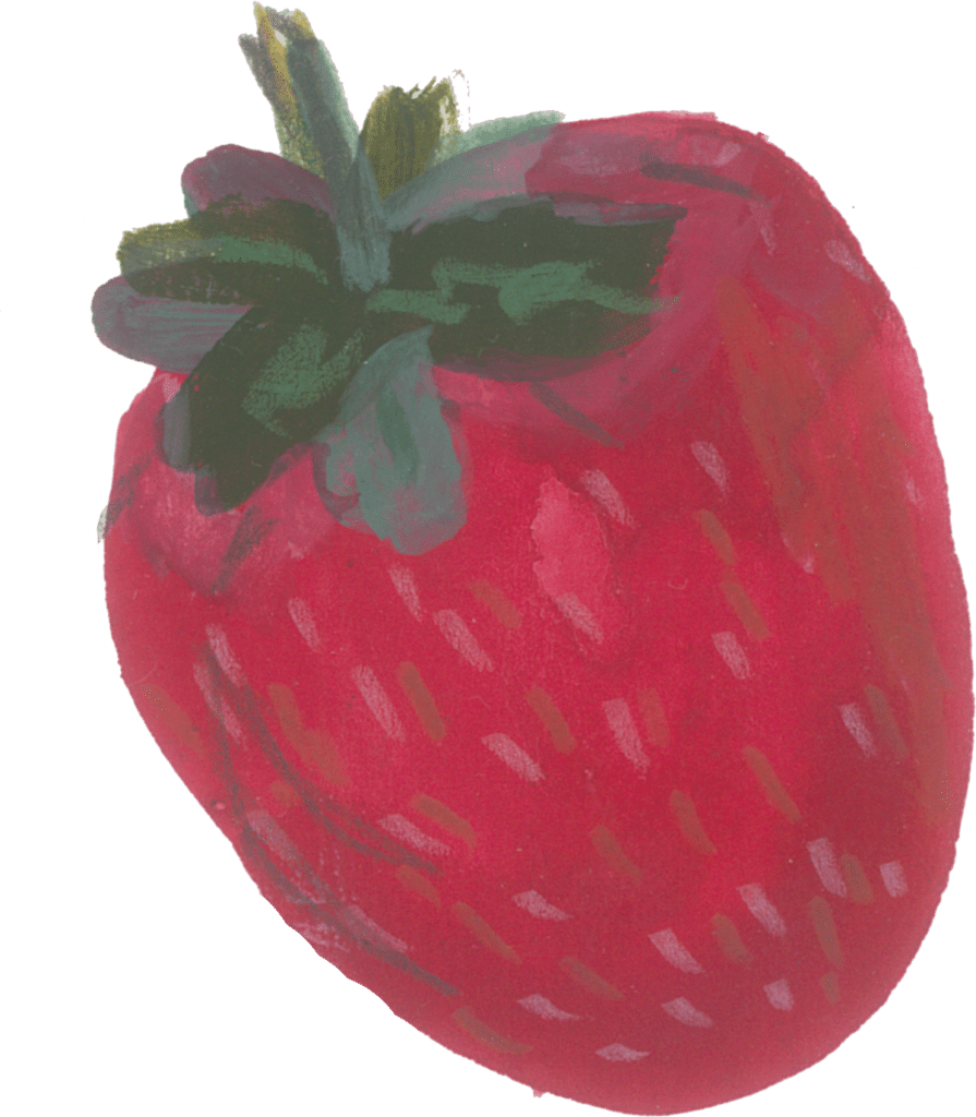 strawberry-drawing